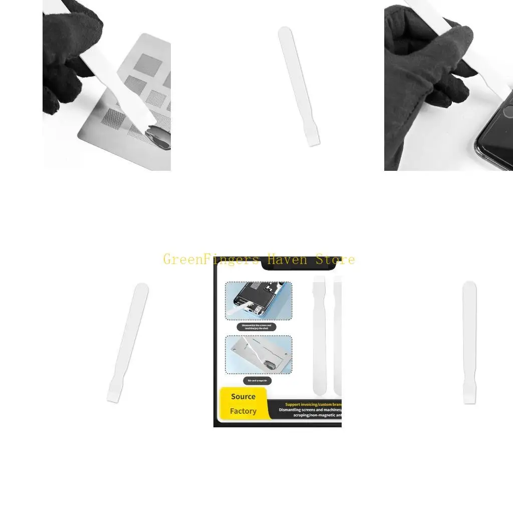 F68D Professional Phone Repair Tool Ceramic Solder Scrapers For Efficient Bga Work