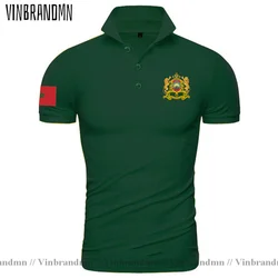 The Western Kingdom of Morocco Moroccan men Polo Shirt Fashion Nation Team Shirt Sporting Clothing Tops Country MAR Polo Shirts