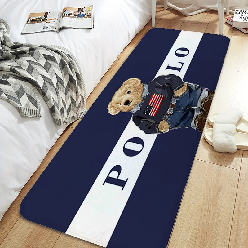 

Custom Mat A-Polos Washable Non-slip Kitchen Aesthetic Rug Bed Room Carpet Funny Doormat Entrance Door Rugs Baths Hallway Mat