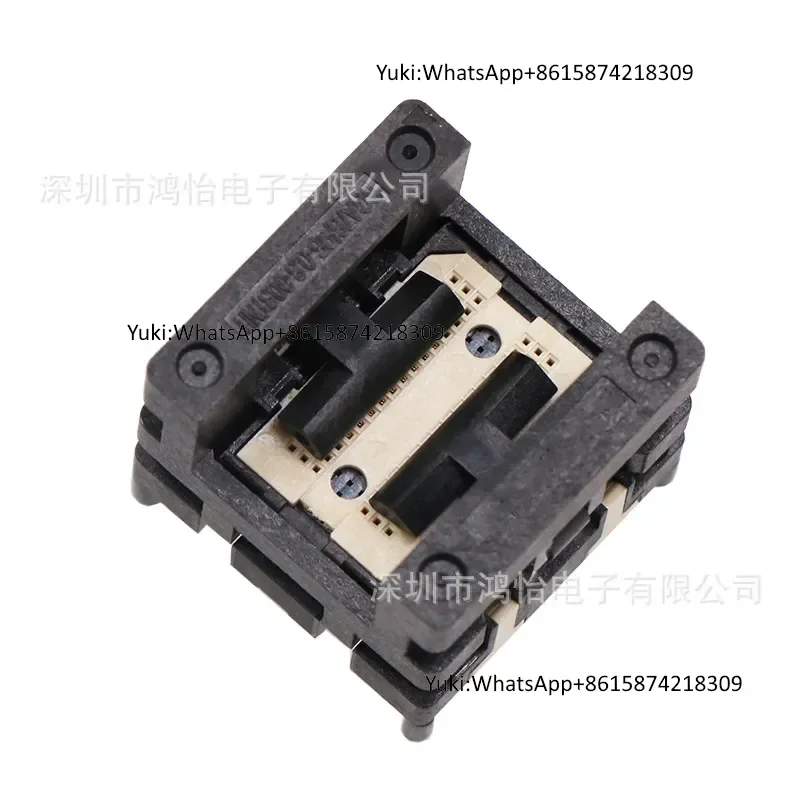 BGA54-0.8 (8 * 8) mm down pressure test seat BGA/DDR54 package chip test fixture socket new product