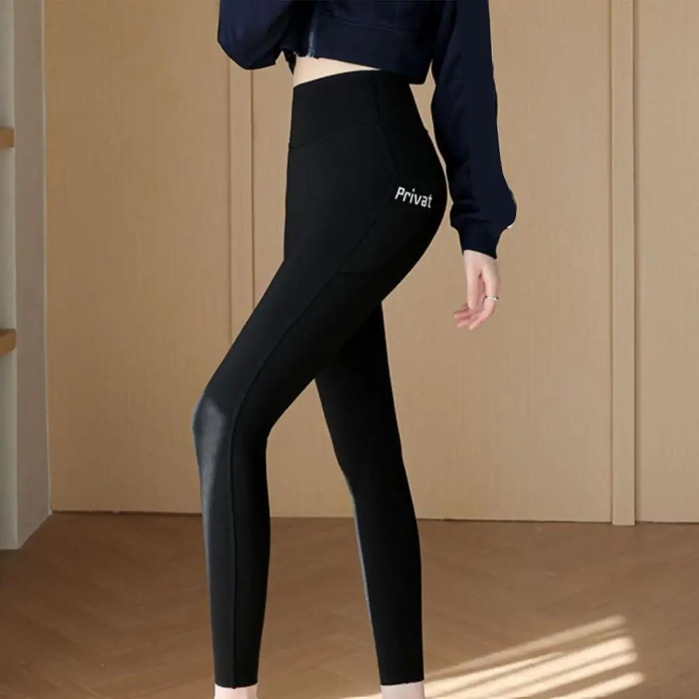 Women Yoga Pants with Pockets Leggings with Pockets High Waist Tummy Control Non See Through Workout Pants