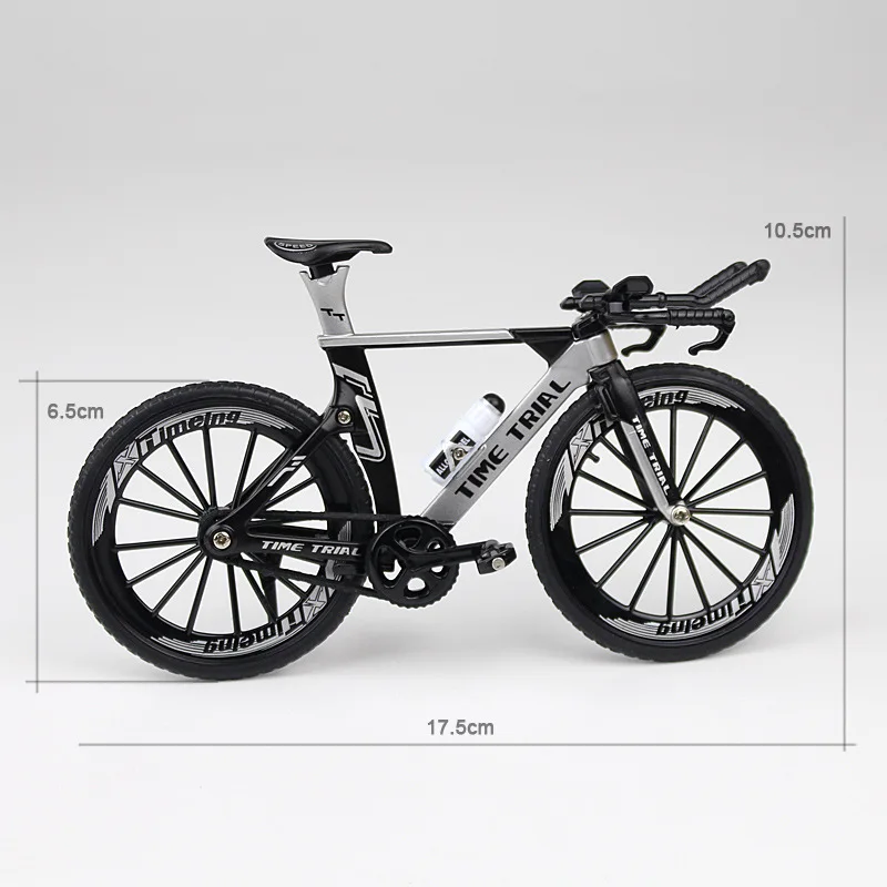 New mini 1:10 Alloy Model Bicycle Diecast Metal Finger Mountain bike Racing Simulation Adult Collection Gifts Toys for children