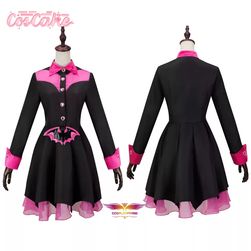 

Anime Monster Draculaura Cosplay Costume Uniform Halloween Carnival Party Christmas Play Role Clothes Clothing