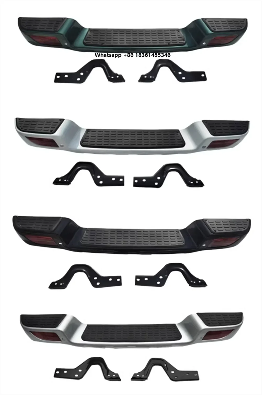 

For GWM Great Wall wingle 5 European version pickup truck rear bumper assembly bumper auto parts Car Surround Body Kit