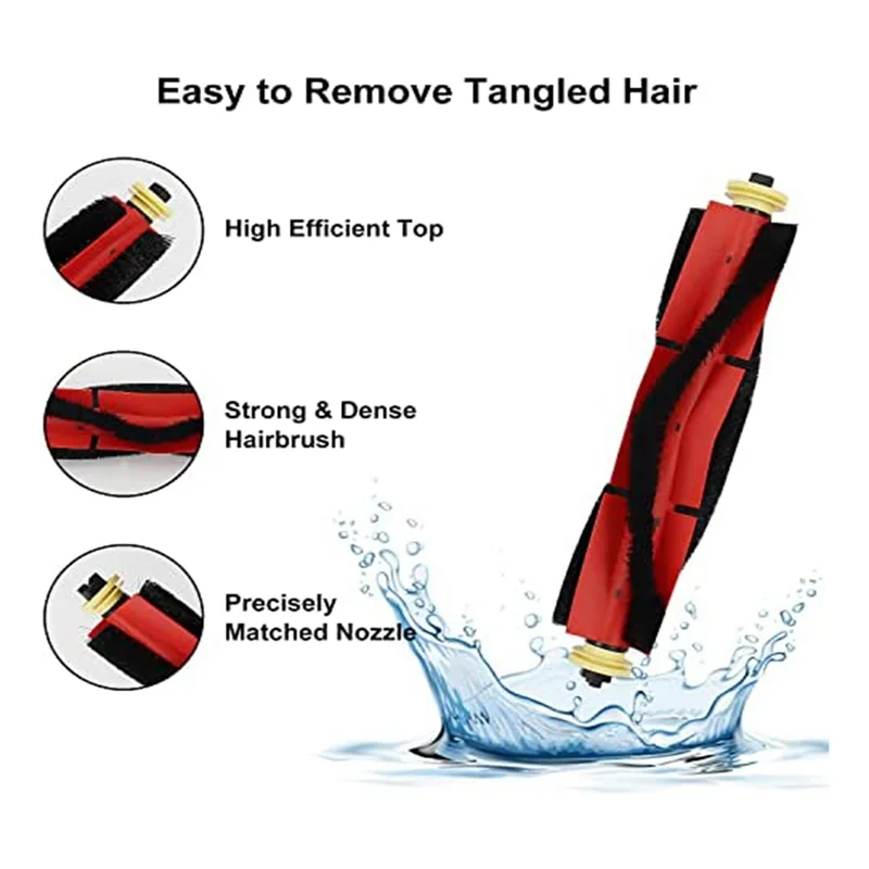 A74X-Accessories For Roborock S6 Pure, S6, E4, S4 Max, S6 Maxv, S5, S5 Max, S4, E20 E25 E35 S50 Robot Vacuum