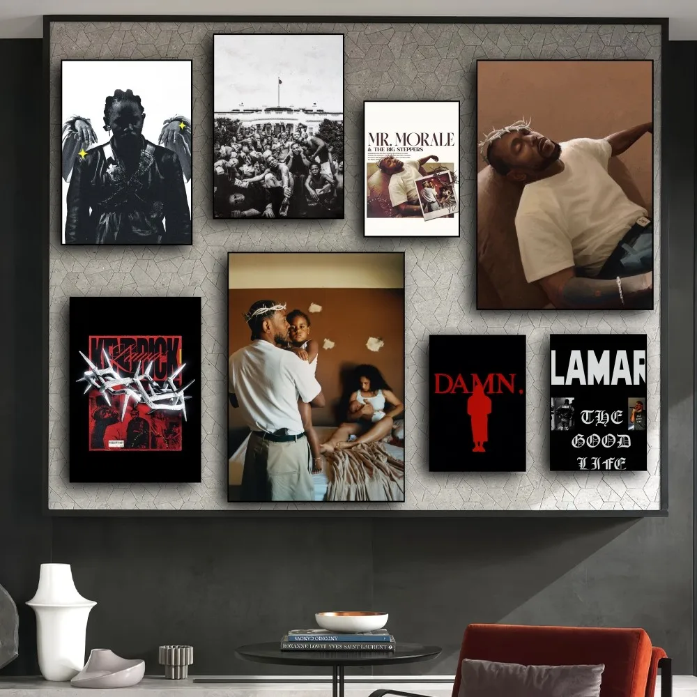 Kendrick Lamar Poster Prints Wall Pictures Living Room Home Decoration