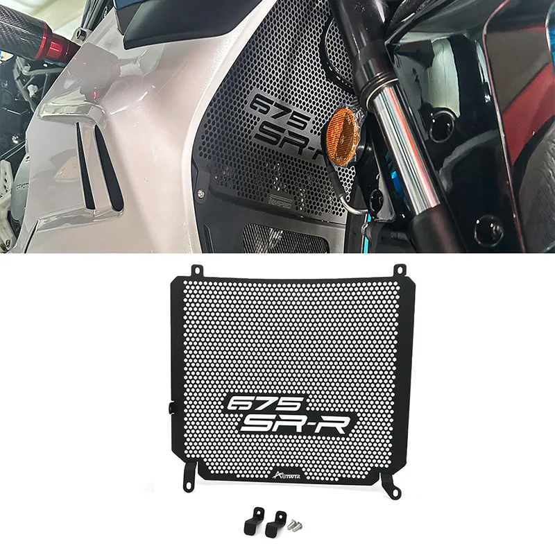 Aluminum Motorcycle Radiator Guard Grill Cover For CFMOTO 675SS 675SR 675NK Motorcycle Accessories