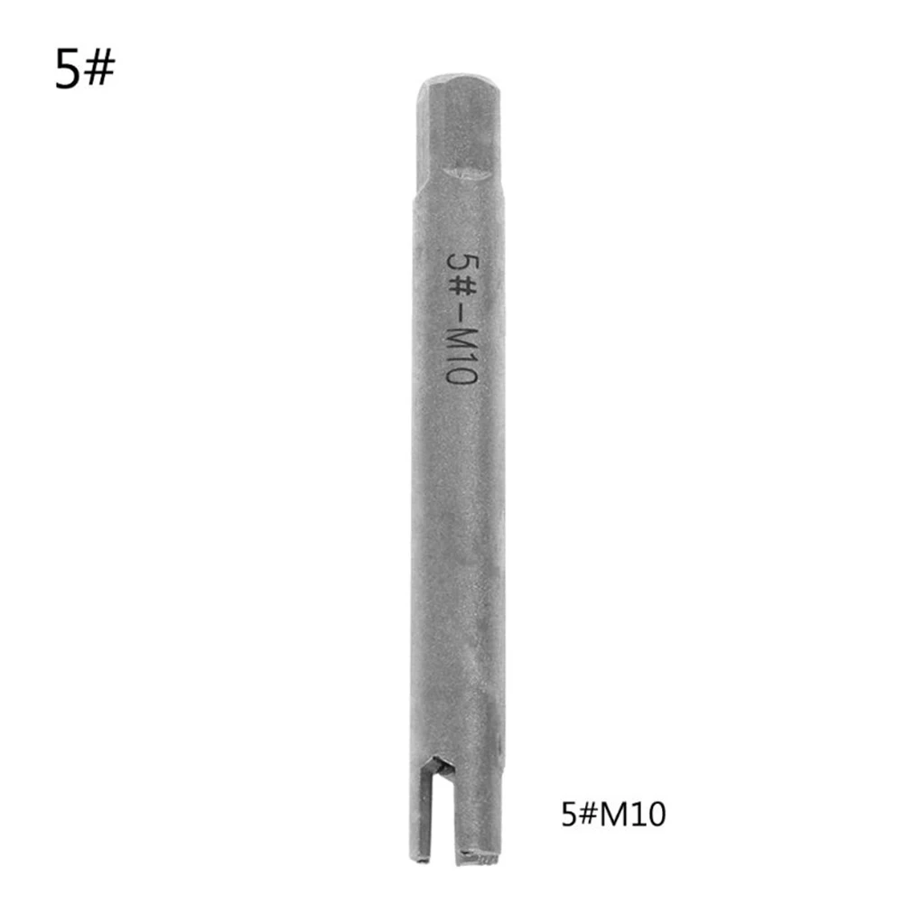 

5x M 4-M10 Screw Tap Extractor Steel Broken Head Taps Remover Stripped Screw Tap Extractor Screw Remover Tools Drill Bit