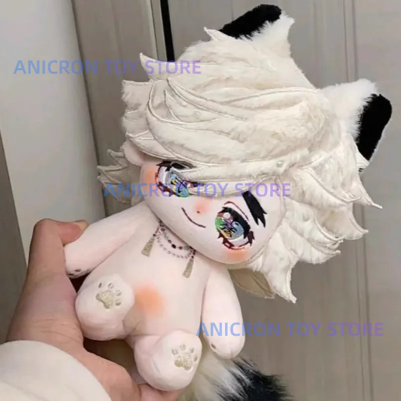 

In Stock Stuffed 20cm Anime Game Demon Slayer Doma Cartoon 20cm Plush Doll Toy Cotton Gifts