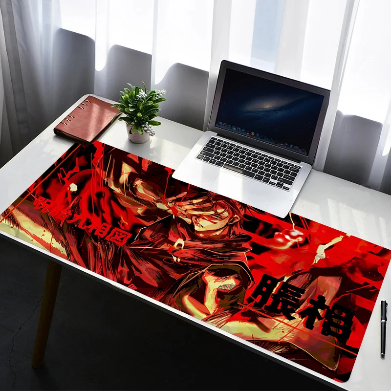 

Mouse Pad Laptop Non Slip Extended Desktop Mouse Mat PC Rubber Keyboard Pad Gaming Accessories J-jujutsu Kaisen Choso Mousepad