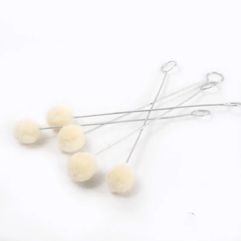 100pcs Set Leather Craft  Leather Dye Dauber Finish Applicator Kit Tools small projects edging Wool Dye tools leather polish