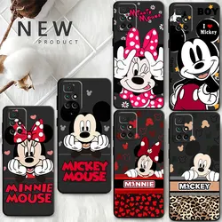 Custodia per telefono Mickey Minnie Mouse per Xiaomi Redmi Note 9S 8T 11 S 9 8 7 10 Lite 10S 11 Pro 11T 5G 4G Note11 Silicone Coque Soft