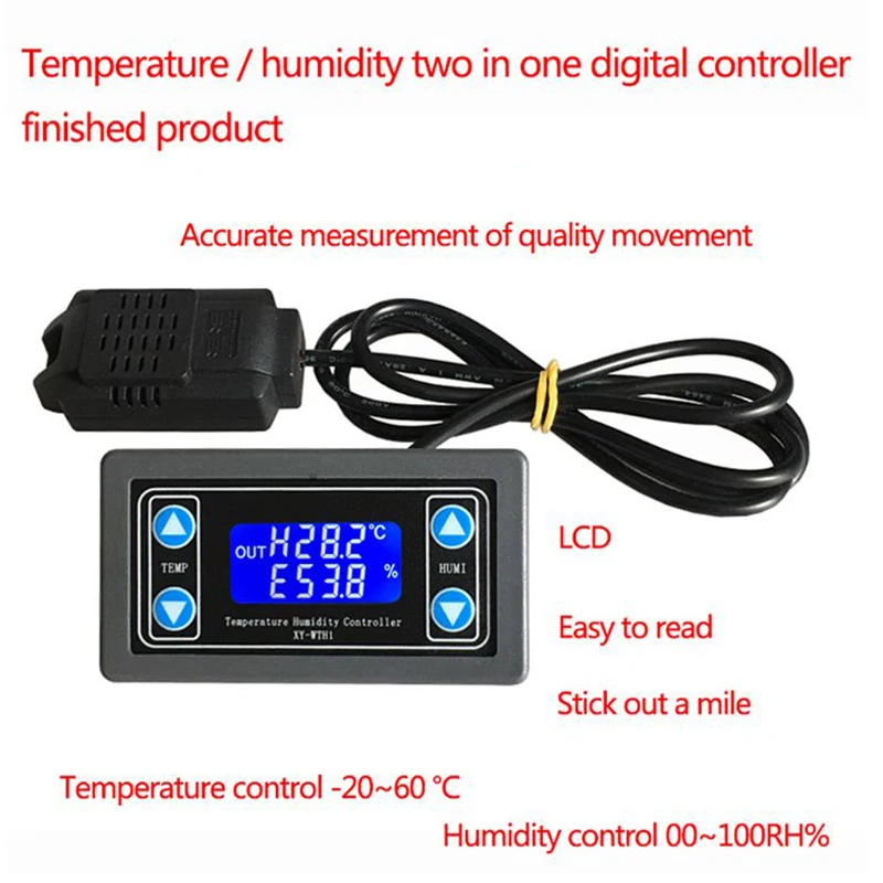 Freies Verschiffen XY-WTH1 Digitale Feuchte & Temperatur Controller Thermostat Hygrometer Regler Controller Modul