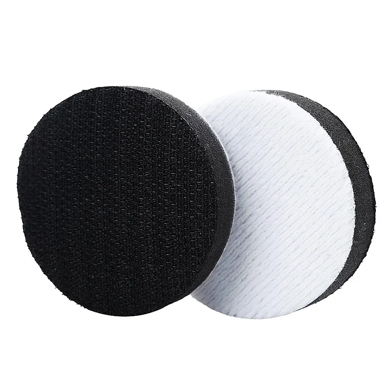 1pcs 1/2/3/4/5/6inch Soft Density Interface Pads Hook and Loop Sponge Cushion Buffer Backing Pad Protection Sanding Disc Backing