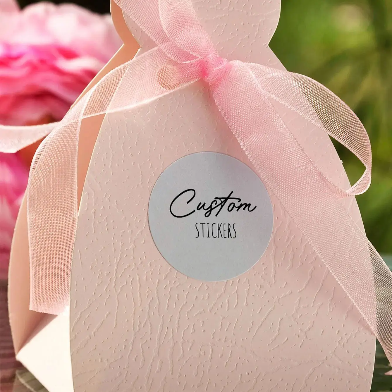 1/36/180pcs Custom Round Stickers Waterproof Personalizable with Logo/Image/Text for All Occasions image 4