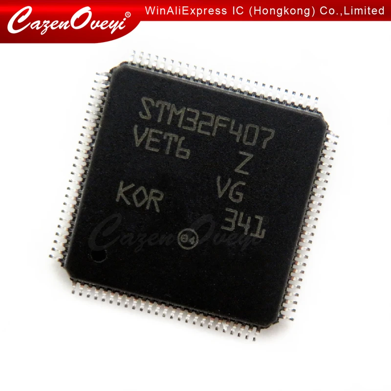 1pcs/lot STM32F207VET6 STM32F407VET6 STM32F205VET6 STM32F205ZGT6 STM32F217VGT6 QFP-100 new original