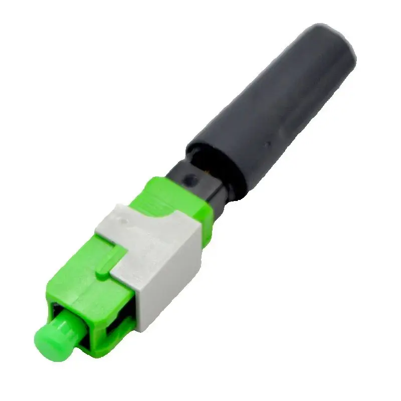 100PCS FTTH Fiber Optic Fast Connector Adapter SC UPC APC Fiber Quick Assemble Low Insertion loss Factory Wholesale