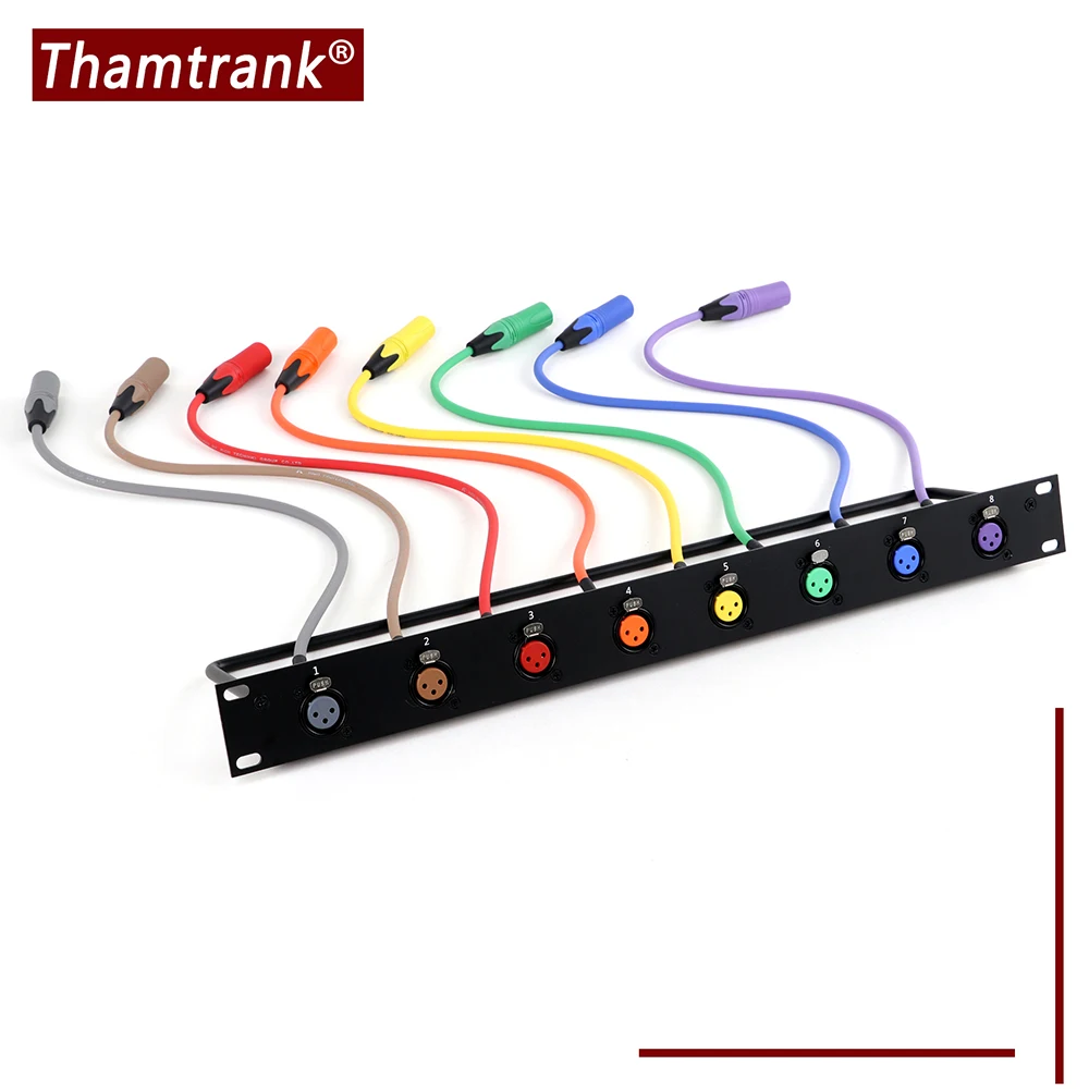 8-Hole 3Pin Xlr Fem…