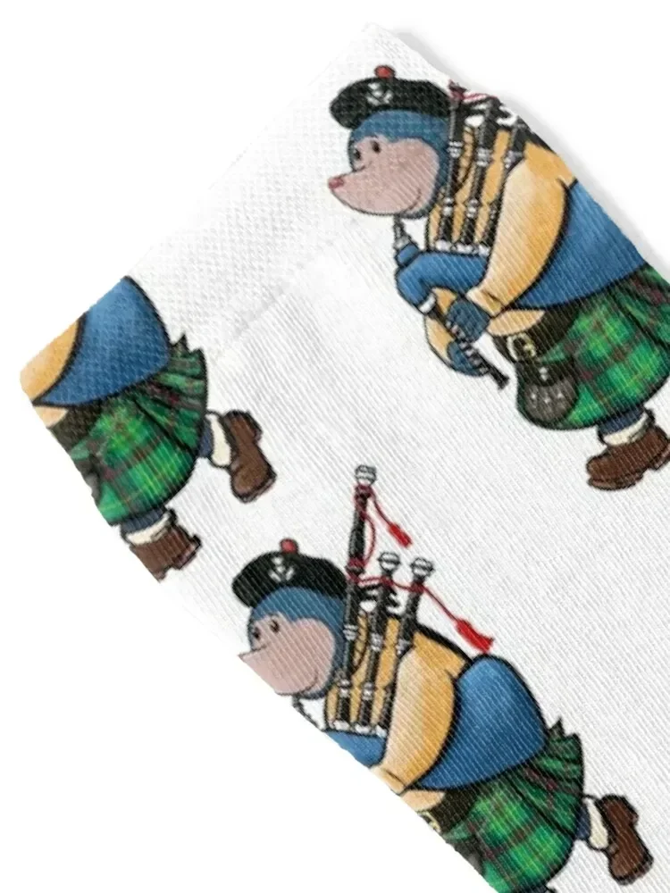 Bagpipe Playing Mole Of Kintyre Socks anime snow Men Socks Luxury Brand Women's