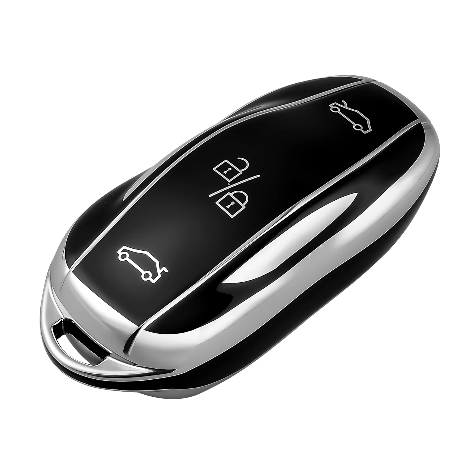 Car Remote Key Case Smart Keyless Cover Protection Shell Fob For Tesla Model 3 Model S Model Y Model M Auto Interior Accessories