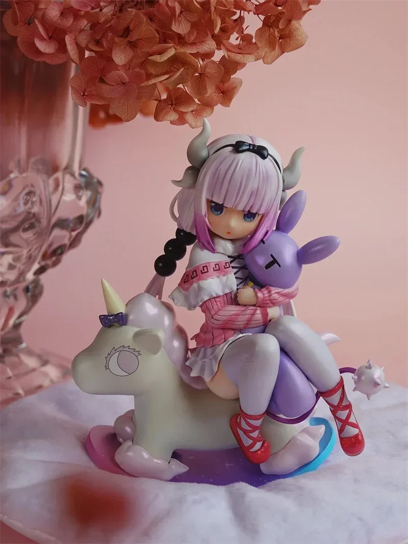 Miss Kobayashi'S Dragon Maid Figure Kanna Kamui Canna Japanese Anime Girl Pvc Action Figure Toy Statue Gk Collection Model Doll