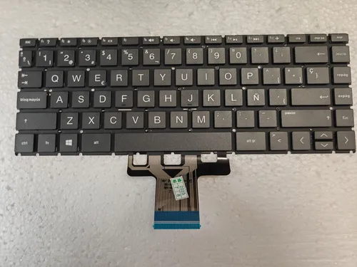 Teclado español para HP Pavilion x360 14-cd 14m-cd 14t-cd 14-ce 14-cf 14-ck 14-cm 14-cs 14-cy 14s-dk 14s-df 14t-cd