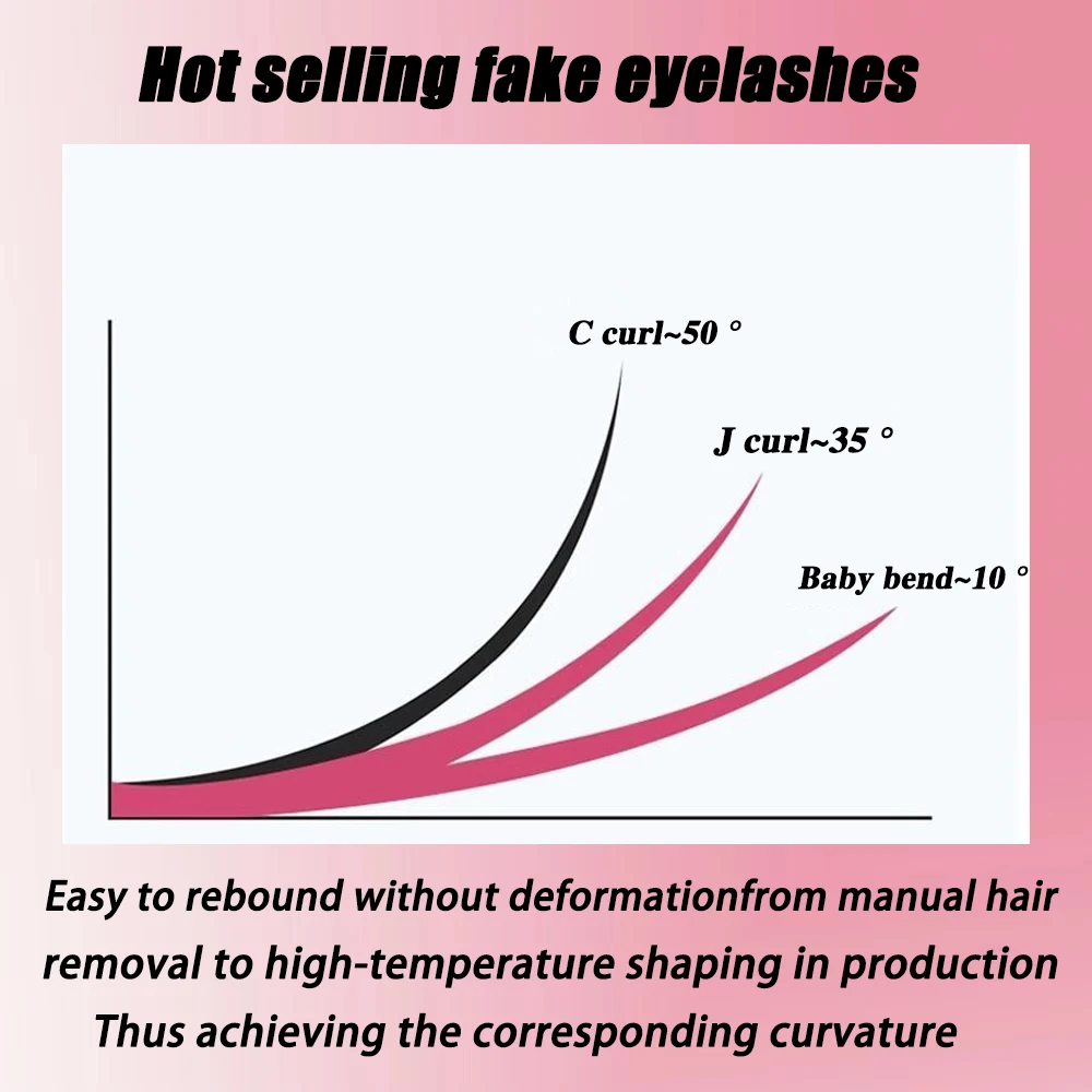 10 file 90 pacchi visone ciglia finte naturali 3D idolo russo fumetti individuali estensione ciglia cluster strumento di trucco all'ingrosso