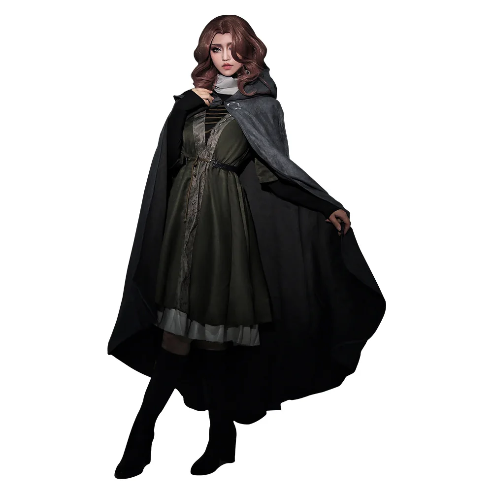 ميلينا تأثيري الخيال عباءة حزام ملابس الدعاوى لعبة ER زي الكبار النساء فتاة لعب الأدوار ملابس ملابس للحفلات كرنفال الهالوين #3