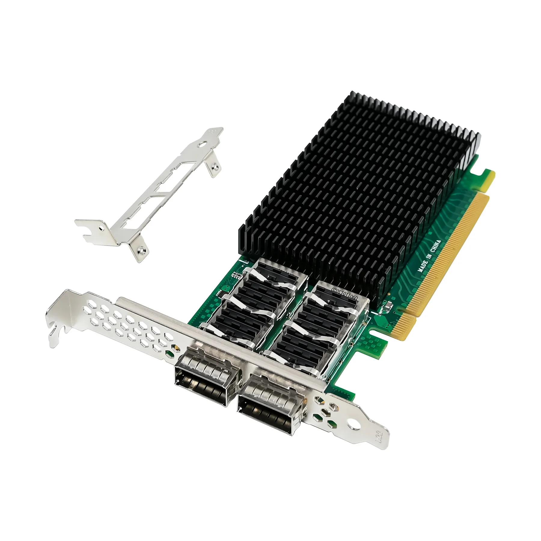 SUNWEIT ST7338 PCIe x16 Dual QSFP28 Fiber 100GbE Server NIC Chipset: Mellanox ConnectX-5 #1