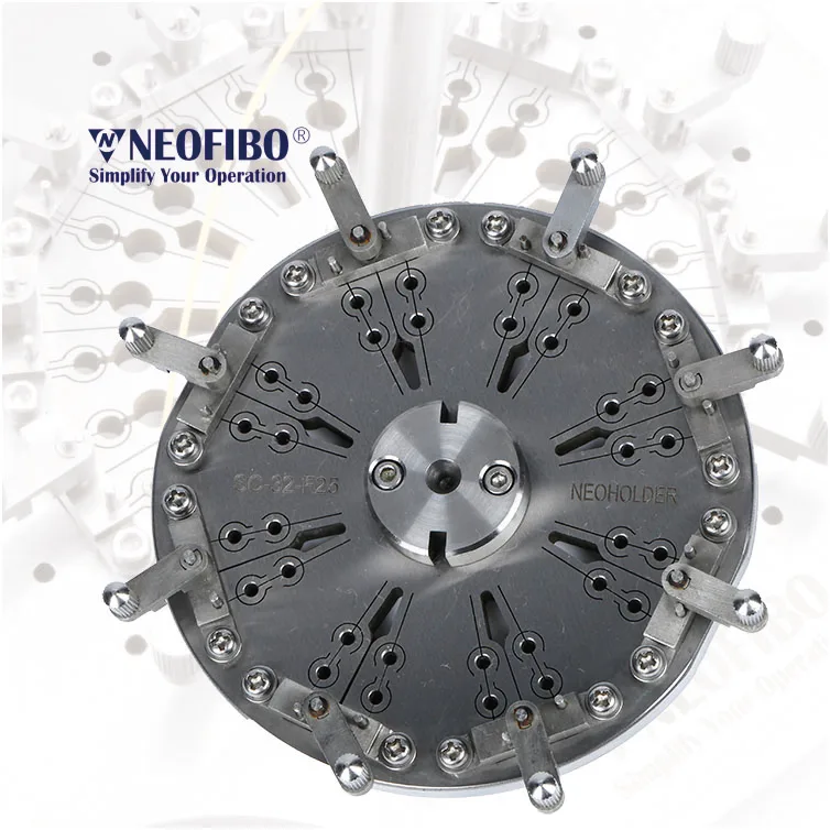 

SC PC Ferrule Optic Polishing Jig Finger Push Fiber Holder Fiber Optic Central Pressure Polishing Fixture