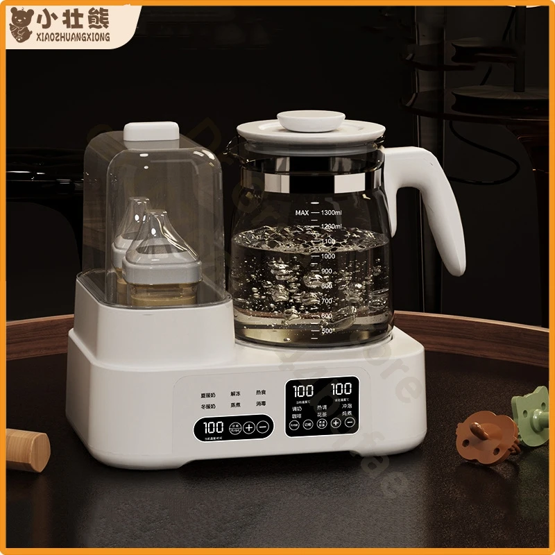 KH-8878 Baby specific constant temperature hot water kettle disinfection 2-in-1 multifunctional milk mixer