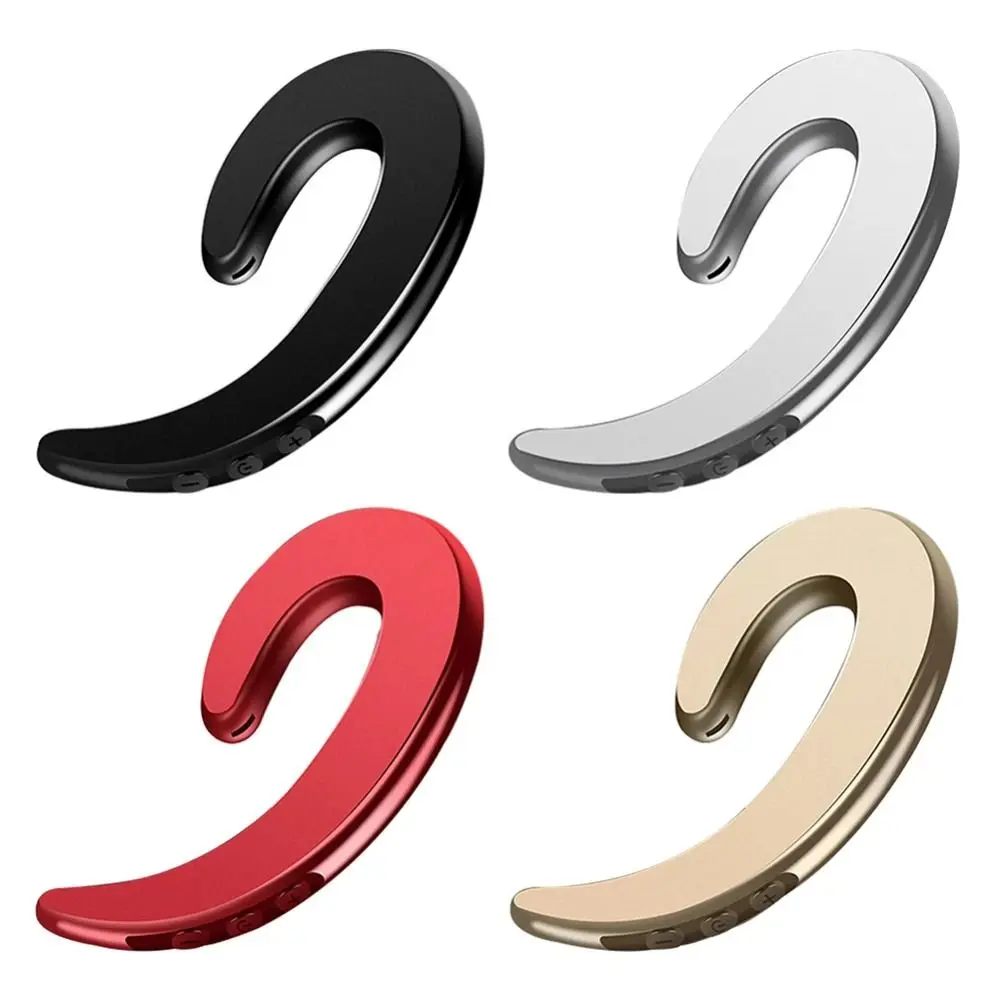 

Digital Display Wireless Bluetooth Earphone Solid Color 3D Stereo Bone Conduction Headphones Anti Drop Long Endurance