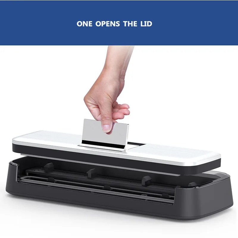 Vacuum Packaging Machine Household Food Vacuum Sealer Automatic Hands-free Pressing Vacuum Machine Fresh-keeping Machine