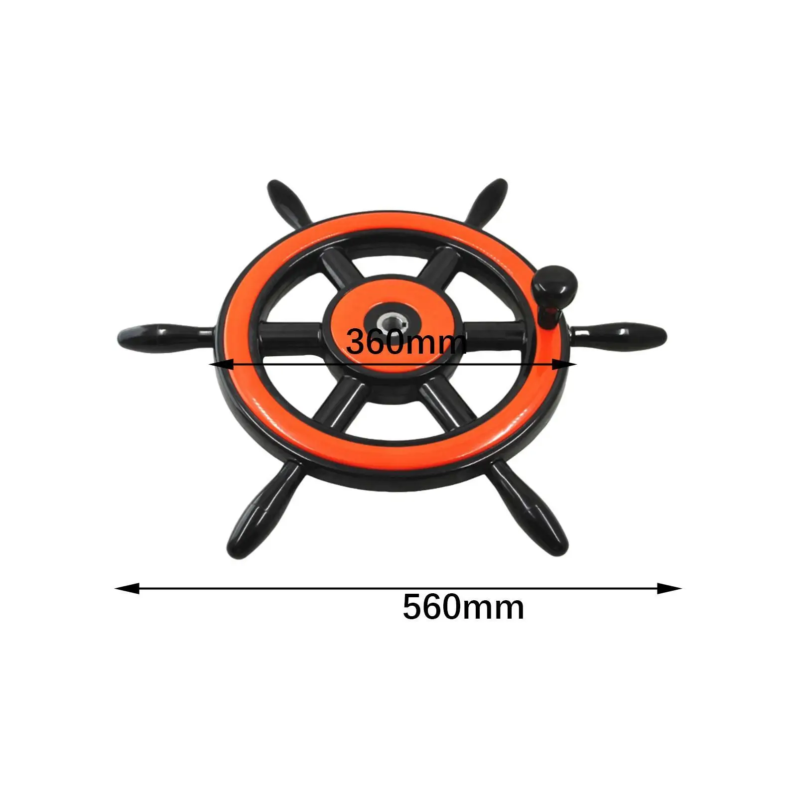 Volante de barco marinho prático substituir para acessórios de barcos de pesca