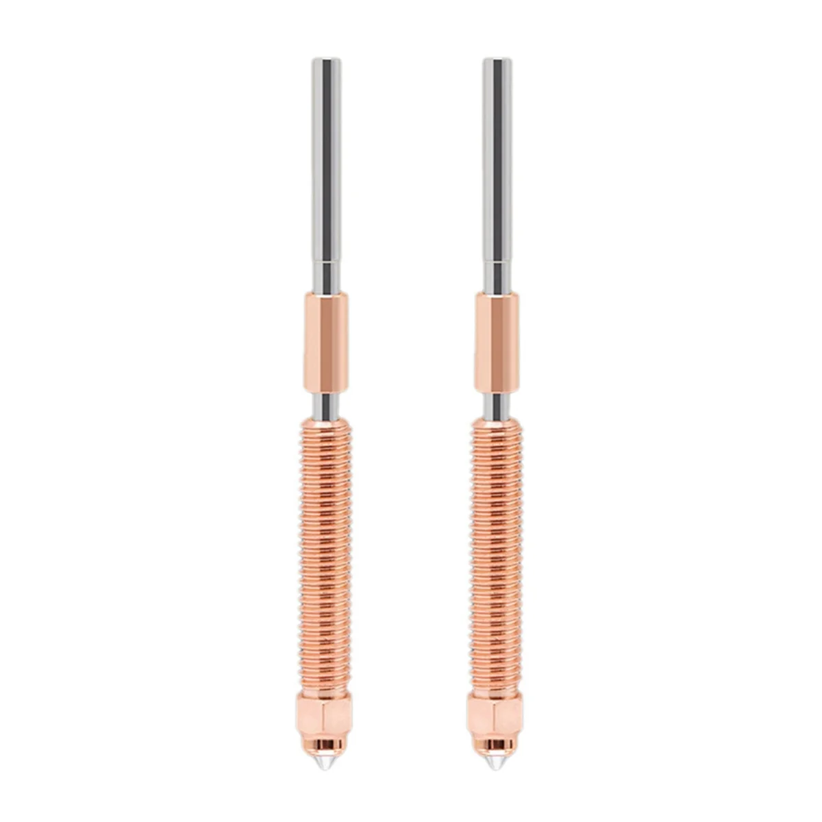 A56XQ para boquilla Creality K2 Plus, Kit de boquillas de intercambio rápido, diseño de acero endurecido para impresora 3D Creality K2 Plus, 2 piezas, 0,4mm