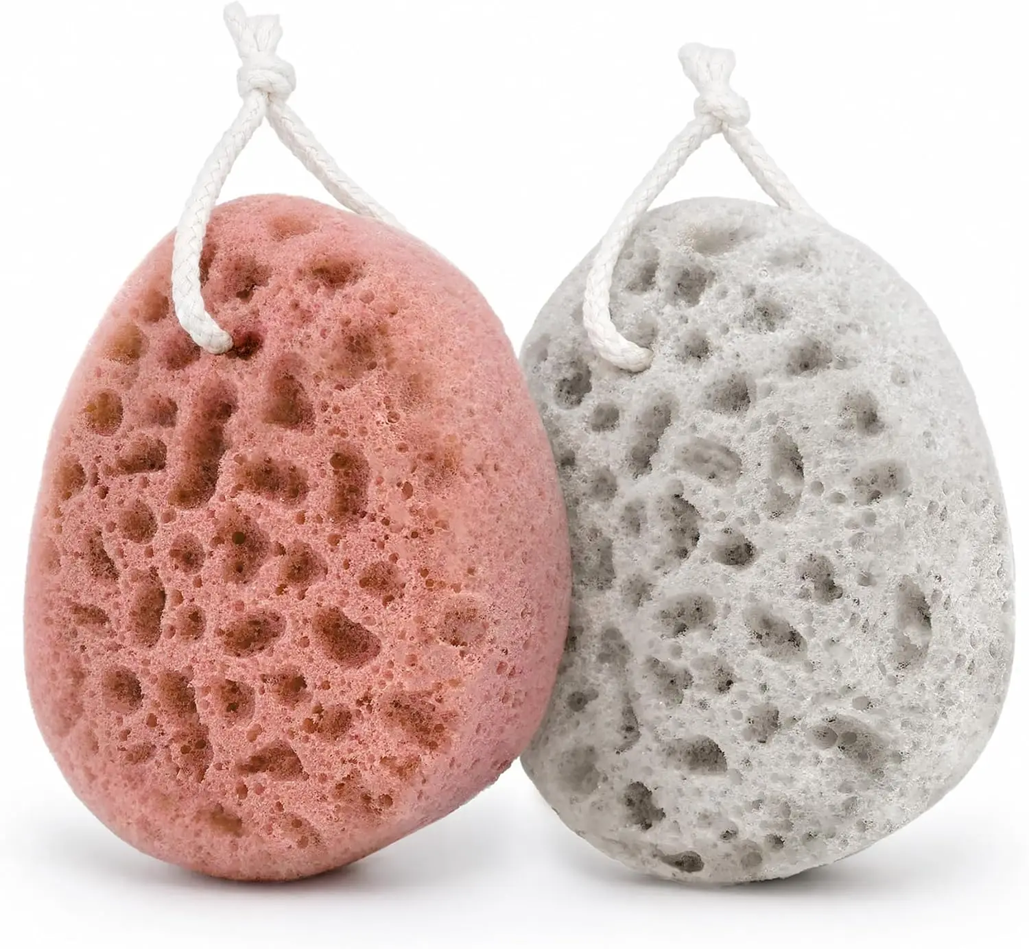 

Dual Texture Bath Sponge for Shower, Large Body Scrubber, Gentle & Exfoliating, PU Foam, Quick Dry, 2 Pack