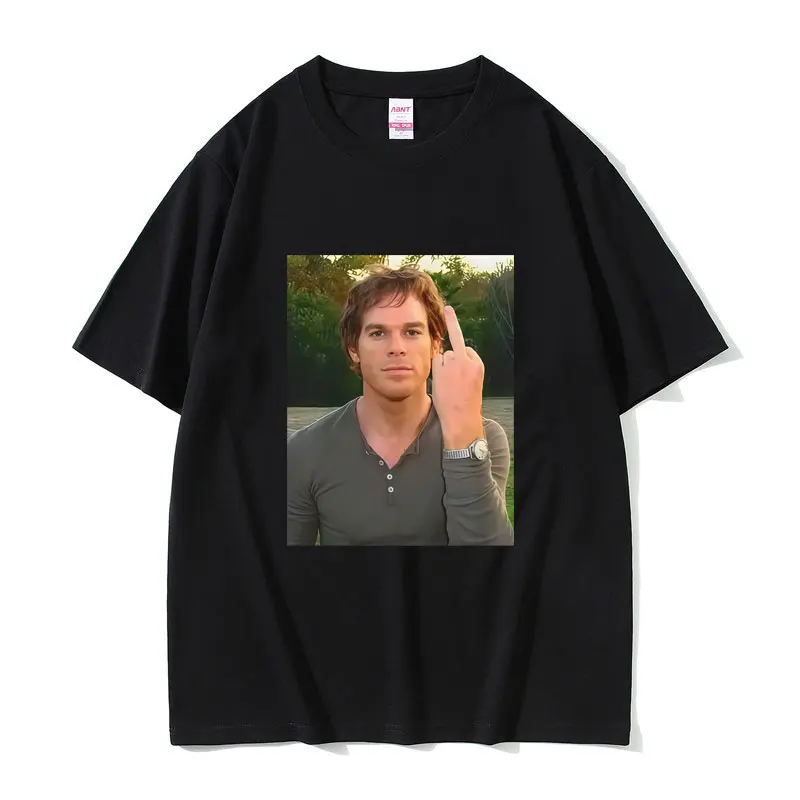

Funny Dexter Morgan T-shirt Men Women Fashion High Quality Soft Cotton T Shirts Male Vintage Tshirt Unisex Casual Short Sleeve