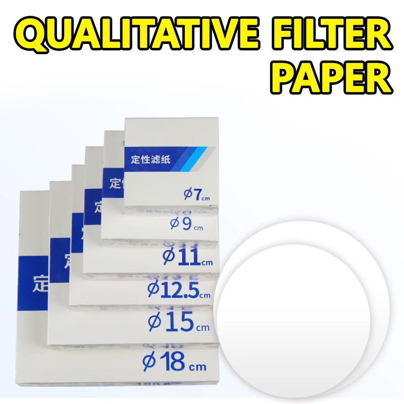 

Qualitative filter paper Fast medium speed slow oil filter paper 7/9/11/12.5/15/18cm Large sheet of 60*60cm Test paper 30*30cm