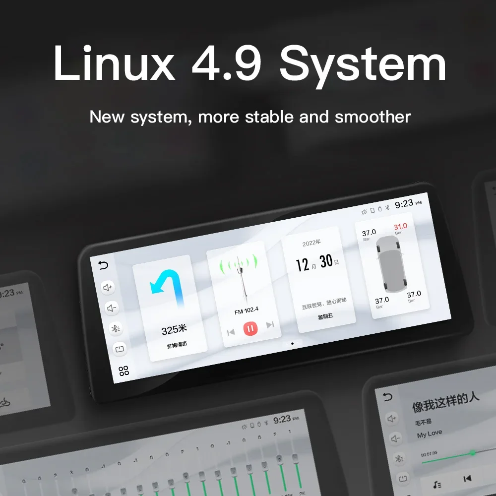 zz 10.25 Inch Linux System Wireless CarPlay Android Auto Car Multimedia Player for BMW F30 NBT/CIC Linux Screen Navigation