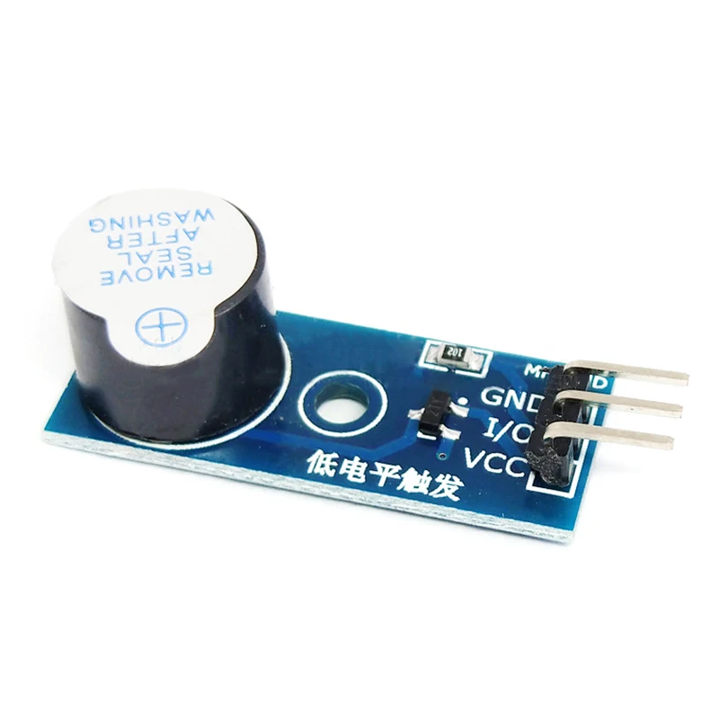 Active Buzzer Drive Module, Alarme, Singlechip, Acessórios Robô, Smart Car, DIY, 2pcs, 8pcs