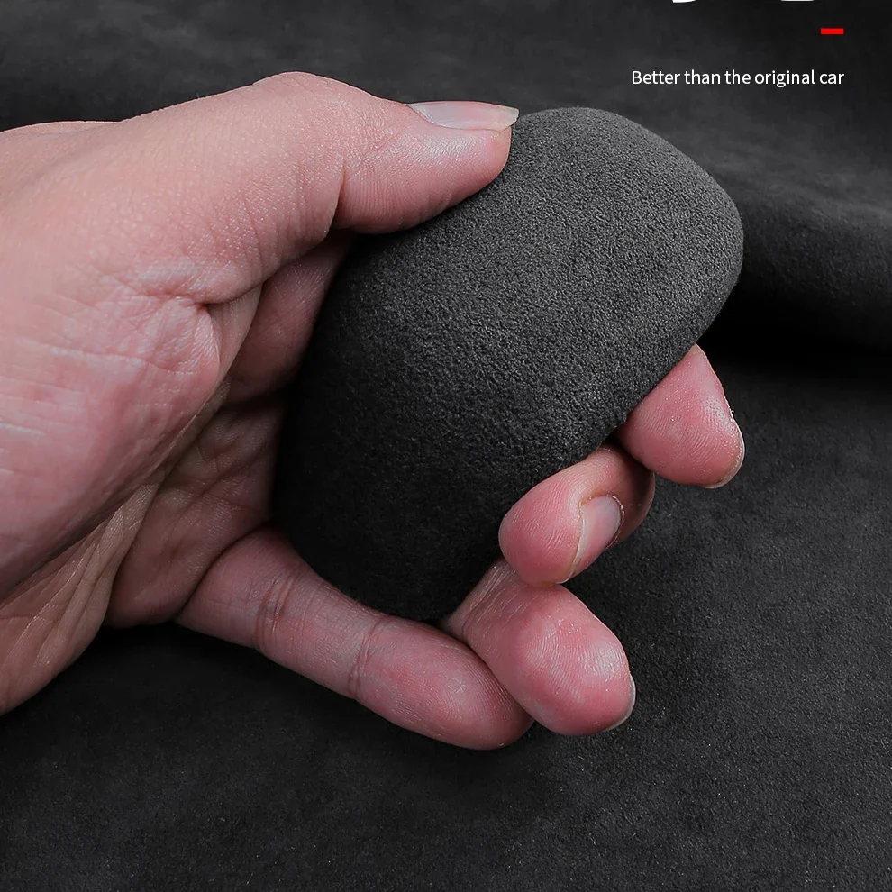 

Car Interior Suede Leather Gearshift Knob Cover for NISSAN KICKS SYLPHY ALTIMA TENNA PATROL 2020 2021 2022 2023 2024