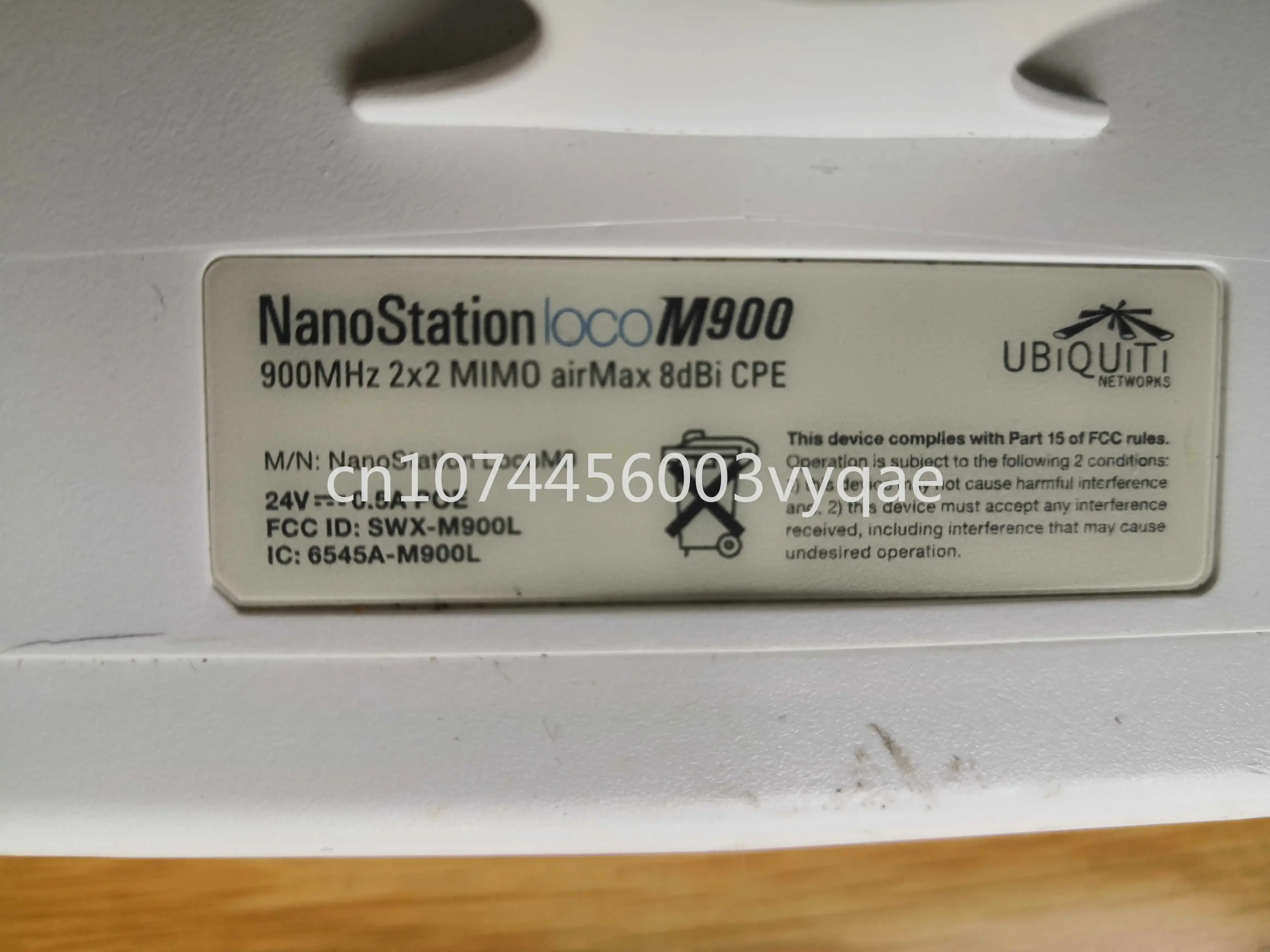 Original UBNT Nanobridge Nanostation Loco M900 Point-to-Point Monitoring Wireless Bridge