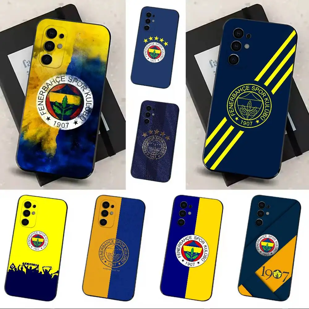 F-Fener-bahce S-ports C-Club logo  Phone Case Soft Black Case For Samsung S24,S30,S21,S23,S22,S20,Ultra,S25,Plus
