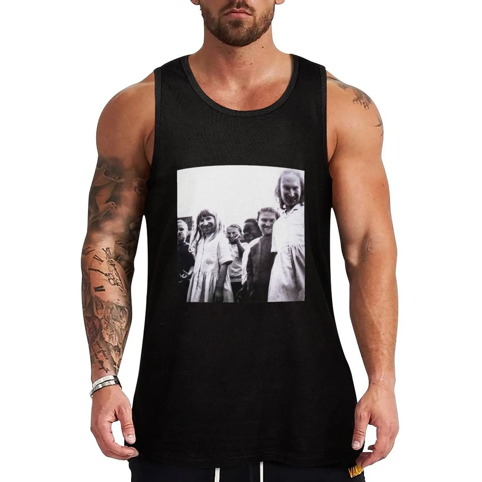 

Aphex Twin - Come To Daddy Tank Top T-shirt for fitness T-shirt men Men's gym clothing sports suits