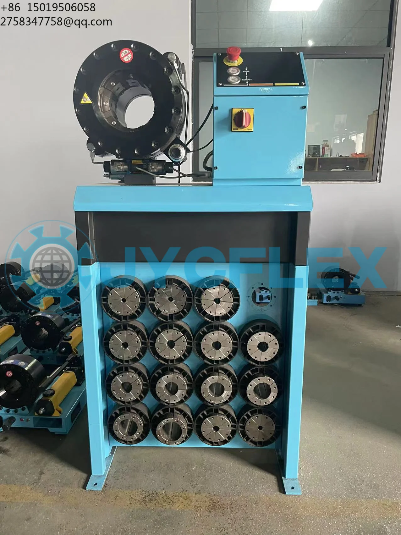 P32 6-51mm Finn-Power Full Automatic Rubber Pipe Fitting Pressing Tool Hydraulic Hose Crimping Machine with Quick-change Molds