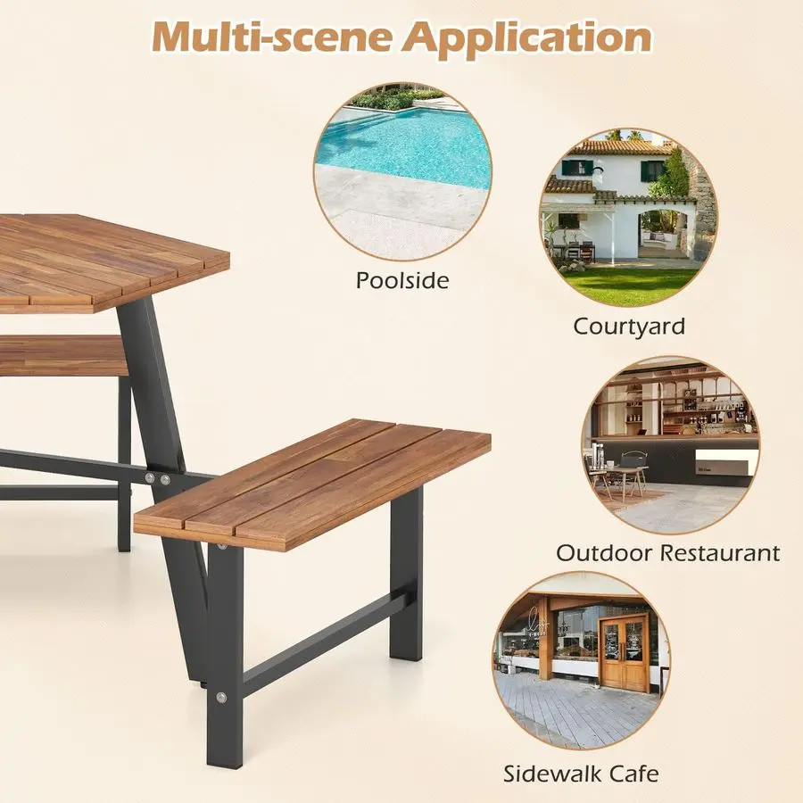 Picnic Table Bench …