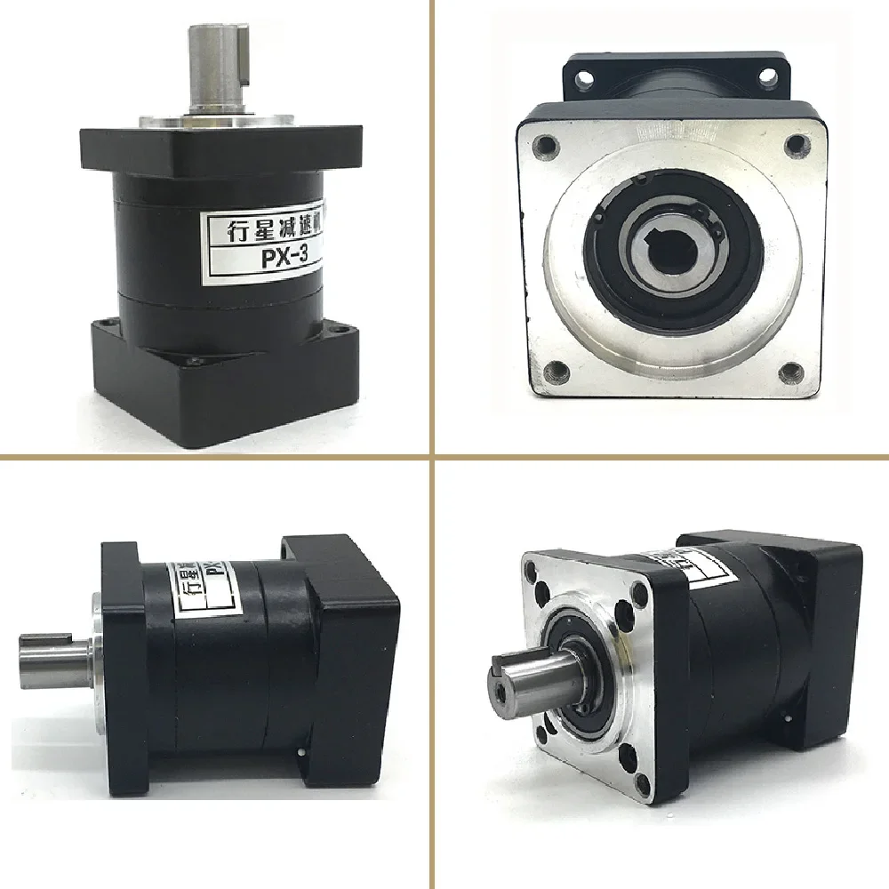 Imagem -03 - Planetary Gearbox Velocidade Reducer Carbon Steel Gear Stepper Motor Servo Motor Ratio 3216:1 3000rpm 110 mm Nema42