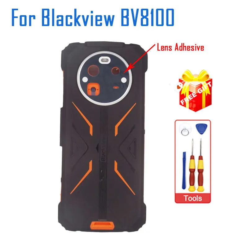 New Original Blackview BV8100 Battery Cover Cell Phone Back Cover Receiver Fingerprint Cable For Blackview BV8100 Smart Phone