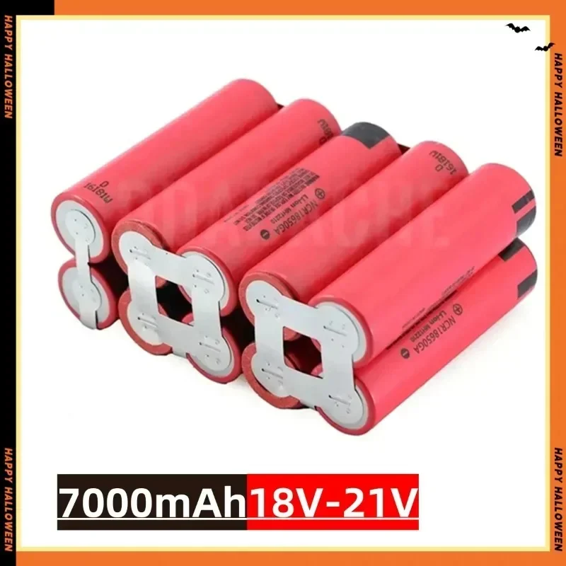 Oryginalna bateria 18650 GA 2S 3S 4S 5S 6S 3500-7000mAh o dużej pojemności konfigurowalna do śrubokręta bateria spawalnicza 18650