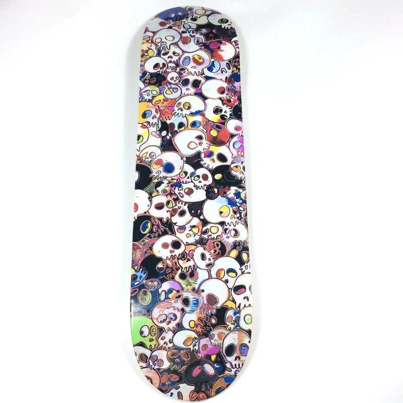 TM/KK Skateboard Deck Modern Canada Maple.  Decoration Flowers More Color Collect Art. Fashion Brand. International  Japan Style